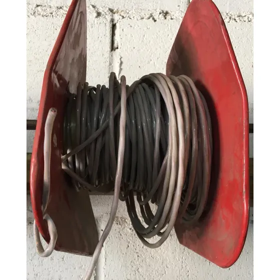 Cable Awg 2x20 2 Conductores Multifilar Negro Rojo Gasolina