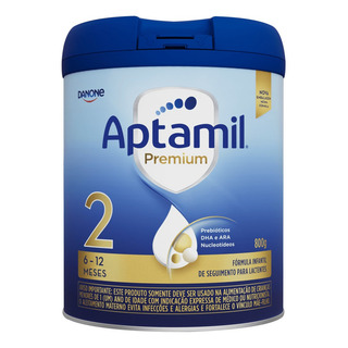 Danone Aptamil Premium N.2 FĂłrmula Leite Em PĂł 1 Lata 800g Danone Aptamil Premium N.2 FĂłrmula Leite Em PĂł 1 Lata 800g