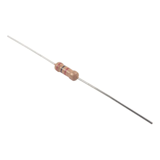 Resistencia De 2 K Ohm 1/2 Watt, 5% Axial, Película De