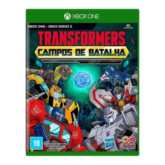 Jogo Transformers Campos De Batalha Xbox One E Series X