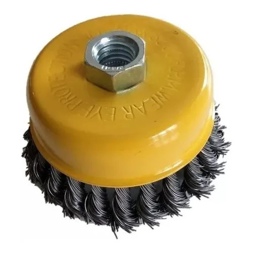 Cepillo De Copa Alambre Trenzado 4 PuLG X 5/8 Uyustools