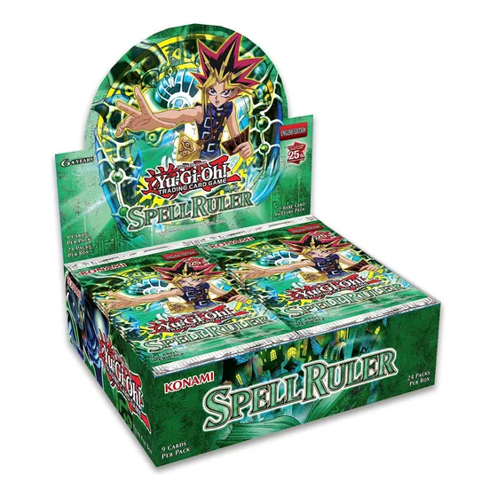 Konami Yu Gi Oh Tcg Spell Ruler Booster Box English Edition