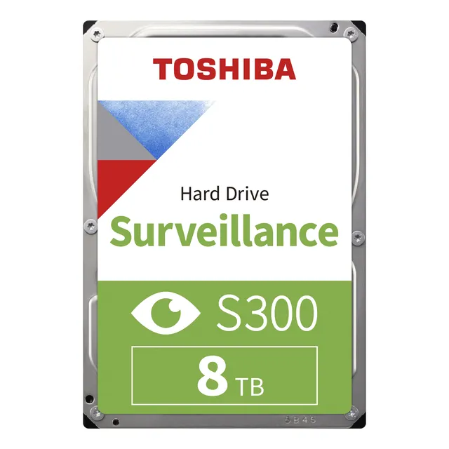 Disco Duro Int. Toshiba S300 8tb 7200rpm P/videovigilancia