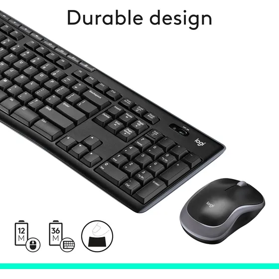 Combo Mouse Y Teclado Logitech Mk270 Inalambrico Wireless