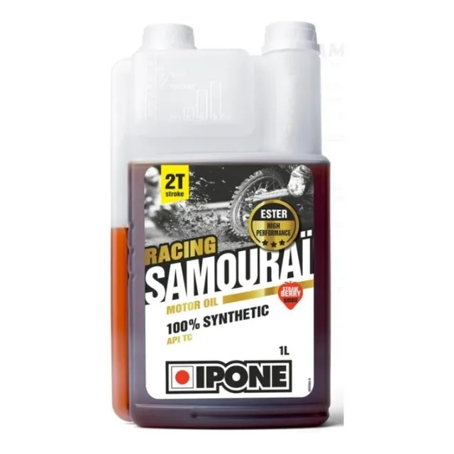 Aceite Para Motor De Moto Ipone Samourai 2t Sintetico Fresa