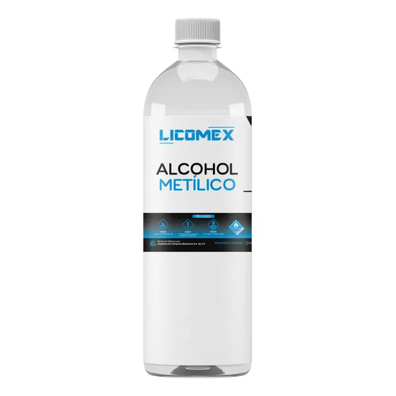 Metanol 99% De Pureza Garrafa 1 Lts Para Preparar Biodiesel