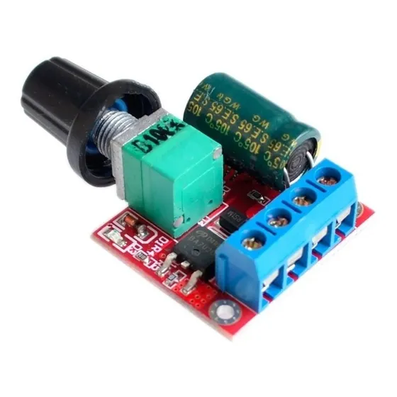 Modulo Pwm Controlador De  Motor Dimmer Led 90w 5a 3-35v