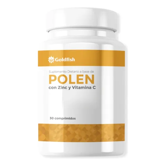 Polen Con Zinc Y Vitamina C Goldfish 30 Comprimidos