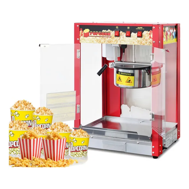 Máquina De Palomitas Four Season 801b Roja 2700w
