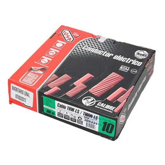 Cable Electrico Cal. 10 Color Verde Tipo Thw (1  Iusa 399331