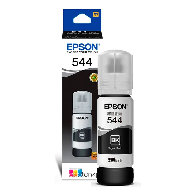 Botellas De Tinta 544 T544 Epson L1110 L3110 L3150 L5190