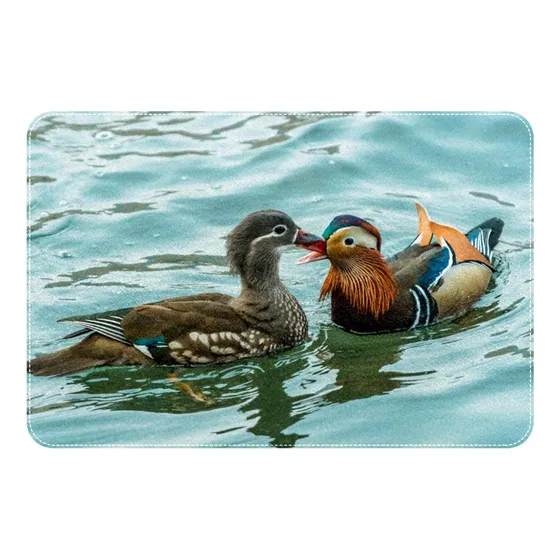 Tapete Baño Pato Absorbente Antideslizante Alfombra Suave 24