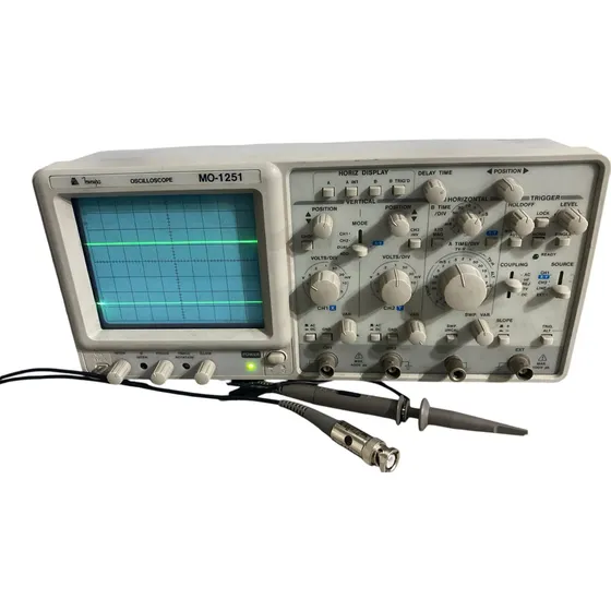Osciloscopio Minipa Mo1251 50mhz Delay Time Dupla Varredura
