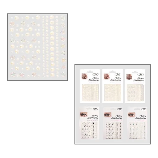 Gemas Piedras Adhesivas Rostro Cabello Uñas