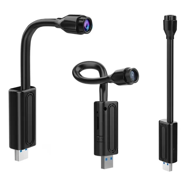 Flexible Usb Webcam, Hd Mini Camera For Pc/laptop