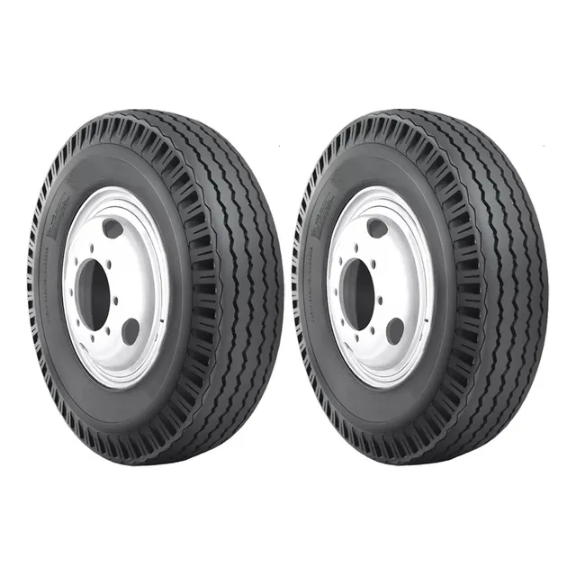 Paquete De 2 Llantas 7.00 R15 Turnpike Bl1000 10 Capas 