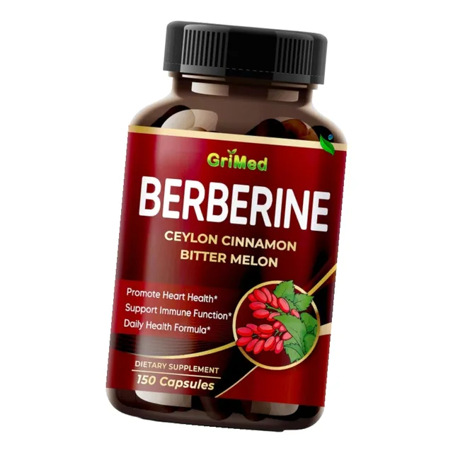 Berberina 9,500mg 8-en-1 X 150 Cápsulas Vegetales