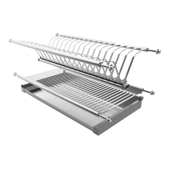 Platera Acero Inoxidable Escurridor Empotrable 80cm