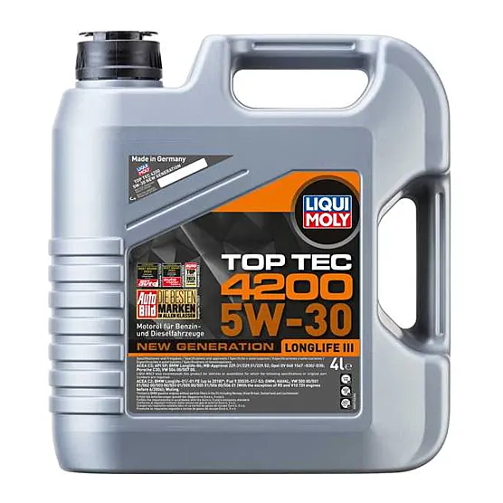Aceite 5w30 Top Tec 4200 Liqui Moly 4 L
