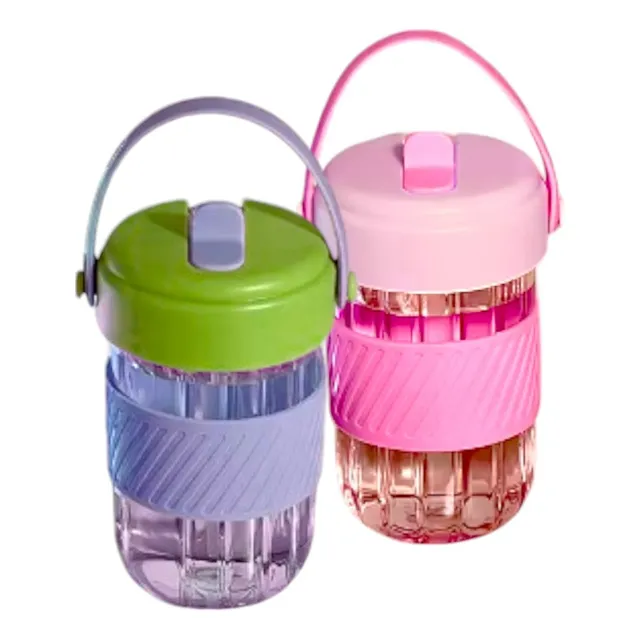 Set 2 Botellas Cantimplora Bebidas Clases Lonche Cute Lindo