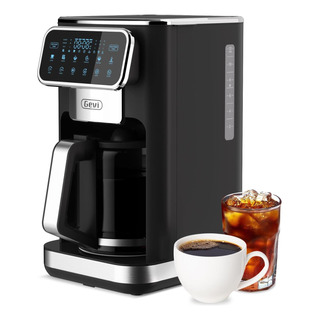 Gevi 12 Taza De Cafetera De Goteo Programable Con Pantalla T Gevi 12 Taza De Cafetera De Goteo Programable Con Pantalla T