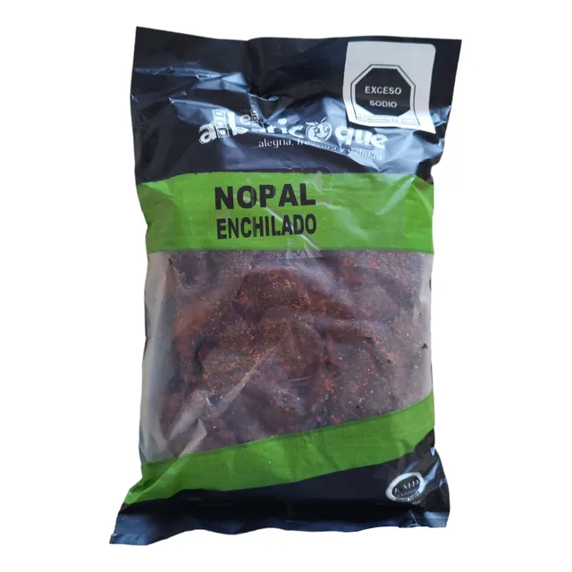 Botana De Nopal Deshidratado Enchilado 500 Gr Kosher Premium