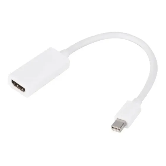 Mini Display Port A Hdmi Adaptador Color Blanco | Cuotas sin interés