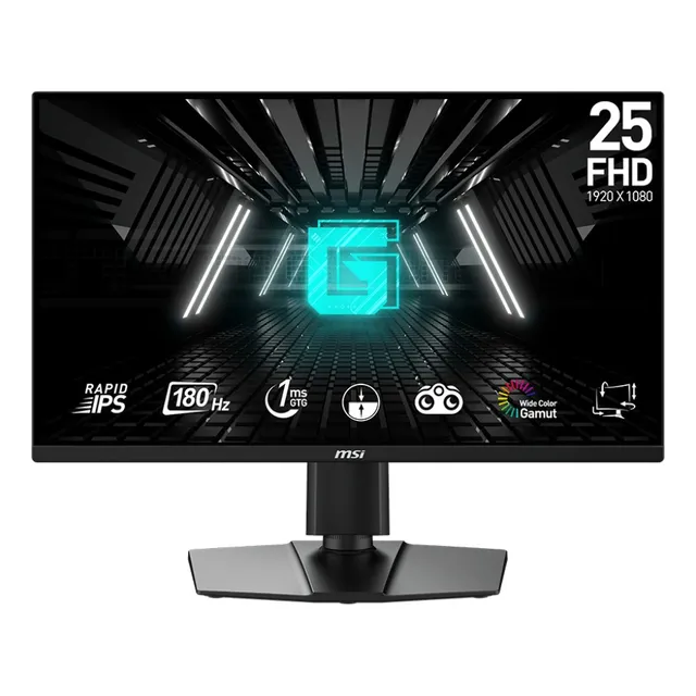 Monitor Gamer MSI con pantalla de 24.5" 127V y resolución Full HD