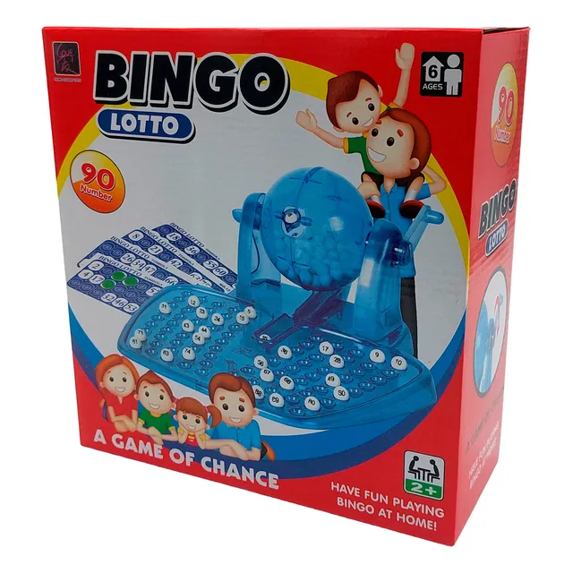 Bingo Juego De Mesa Loto 90 Números Súper Divertido