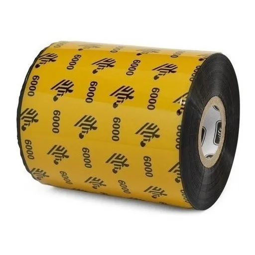 Ribbon Zebra 110x450 Wax Cera Formula 6000 (06000bk11045)