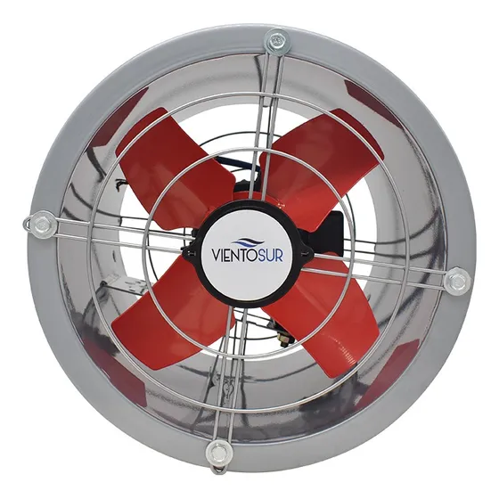 Extractor De Aire Industrial 250mm 1400m3 Hr 220v Vientosur 