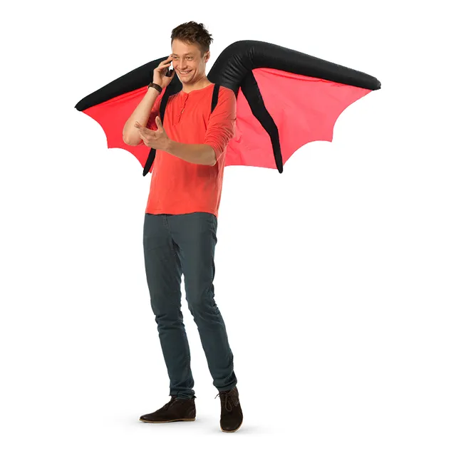 Disfraz Inflable De Alas De Vampiro Adulto
