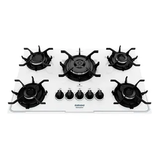 Cooktop Itamaster 5 Bocas A GĂĄs Triplachama Branco Bivolt Cooktop Itamaster 5 Bocas A GĂĄs Triplachama Branco Bivolt