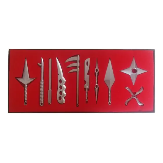 Set De Armas De Naruto Tipo Llaveros