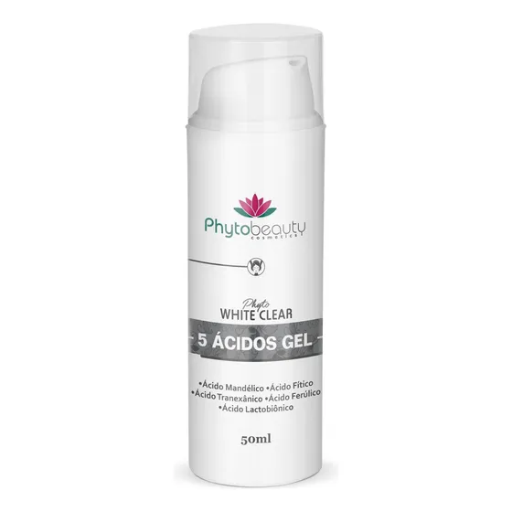 Gel Clareador 5 Ácidos Phytobeauty - Clareador De Manchas Tipo de pele Pele Manchada