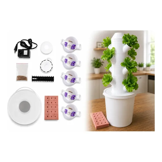 Kit Horta Vertical Hidropônica Completa  Expansível