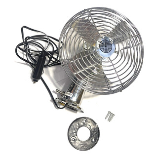 Ventilador Fijo De Mano Metálico, 6pulgadas 12v Ventilador Fijo De Mano Metálico, 6pulgadas 12v