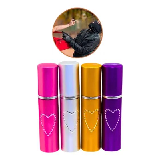 Aerosol Gas Pimienta Lapiz Labial Defensa Personal Spray Color Mixto