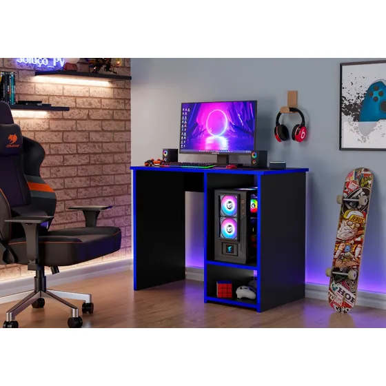 Escrivaninha Gamer Mesa P/ Computador Ideal P/ Jogos Meninos