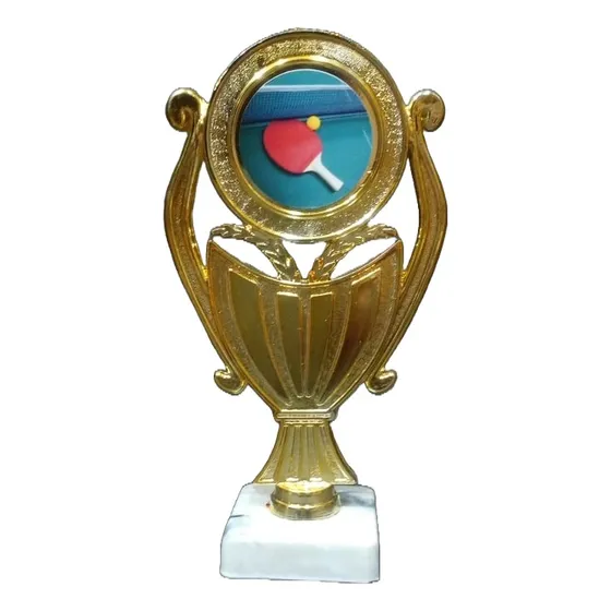 Trofeo Plástico Tenis Mesa Ping Pong Base Baja Souvenir