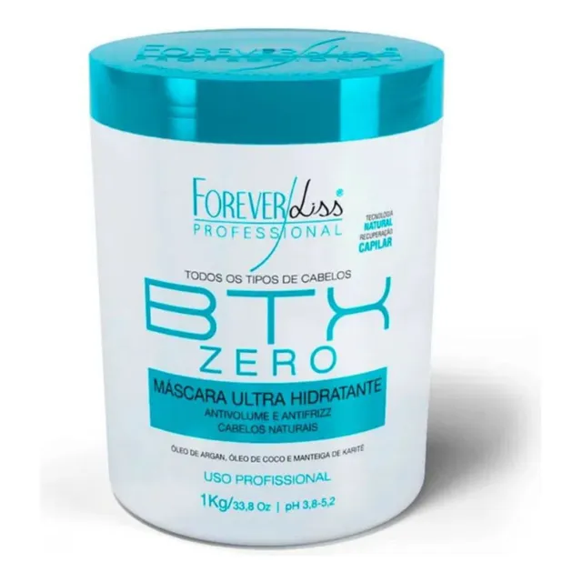 Máscara Capilar - Forever Liss - Btx Zero - Hidratante 1kg