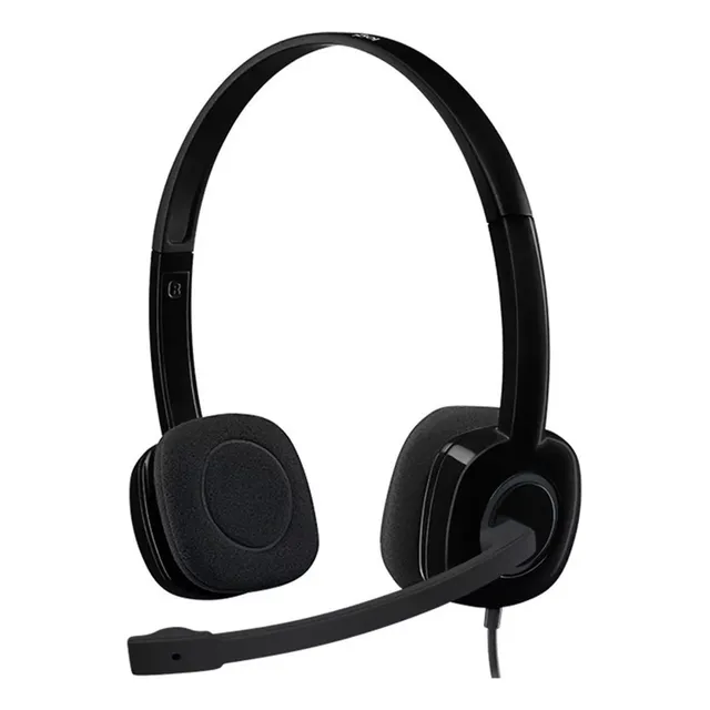 Audifono Logitech H151 Stereo Black Con Microfono
