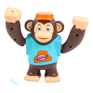 Brinquedo Musical Macaco Dançante Com Som Luz E Movimento