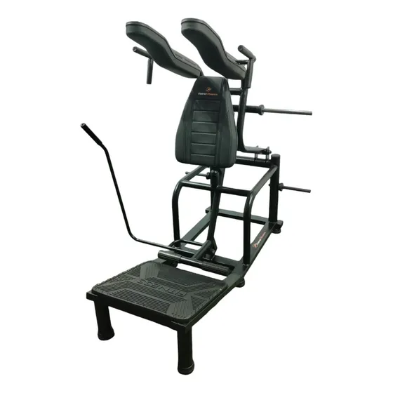  Agachamento Articulado Hack Squat Com Regulagem No Encosto