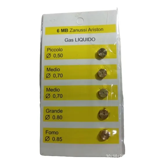 Juego De Inyectores Para Cocina A Gas Liquido