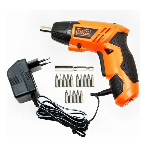 Destornillador Inalambrico 4.8v + 16 Accesorios KC4815-B2C Black+decker