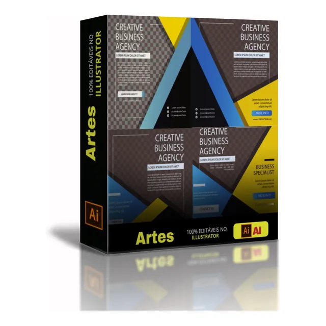 Pack 2.510 Artes Diversas No Illustrator