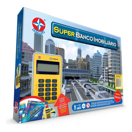 Jogo Super Banco Imobiliário Estrela Sar3043994 Jogo Super Banco Imobiliário Estrela Sar3043994