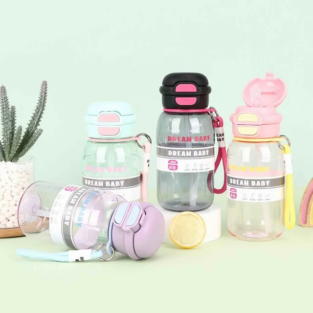 Cooler Termo Plástico Agua Para Niños Infantil De 780ml