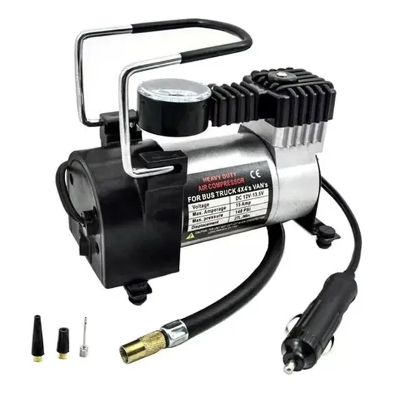 Compressor 12v Com Cabo De Energia Automotivo